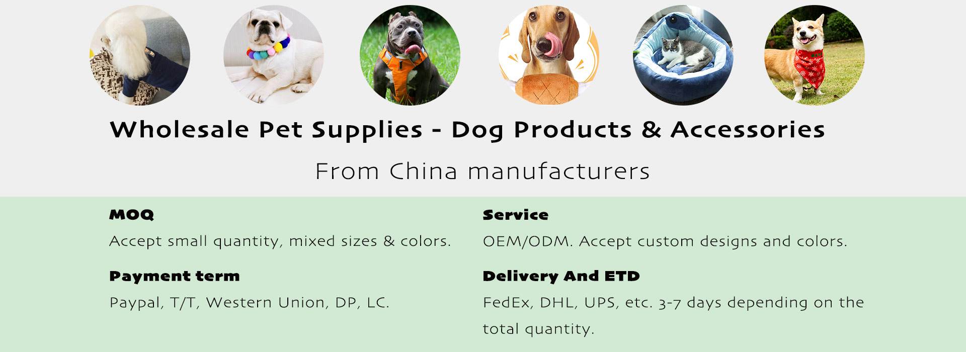 wholesale pet supplies