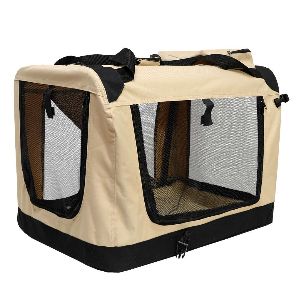China Supplies Portable Pet Travel Bag Oxford Fabric Mesh Breathable Cat Dog Carrier Bag