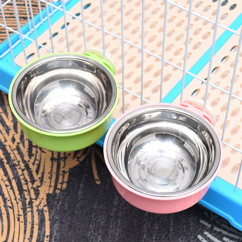 Top Double Wall Insulated Stainless Steel Bowls For Puppy Dogs Water Food Feeder Pet Bowl