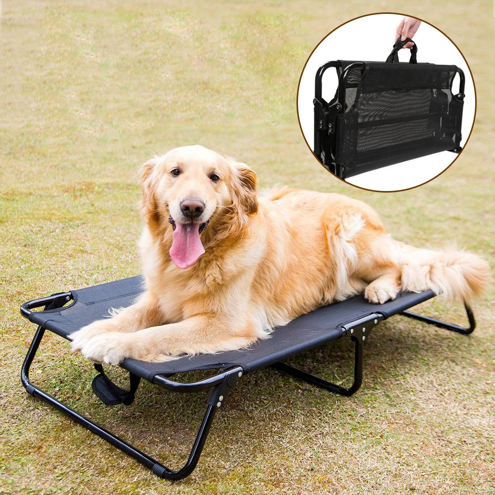 Hot Sale Eco Friendly Luxury Waterproof Elevated Summer Cold Washable Calming Pet Elevated Dog Beds
