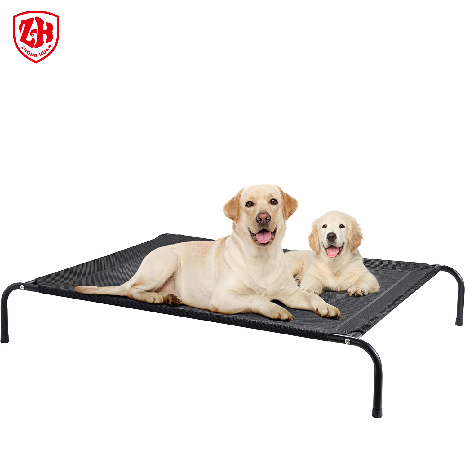 New Moisture Proof Pad Extra Large Pet Beds Jumbo Square Dog Cot Elevated Dog Bed