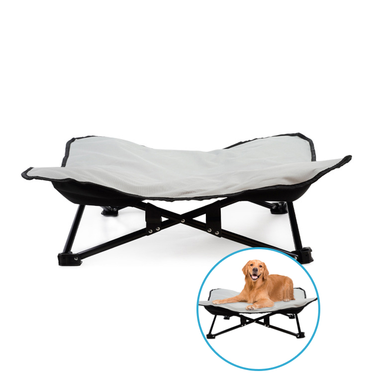 Wholesale Breathable Pet Cooling Cot Outdoor Foldable Raised Dog Pet Travel Bed Bed Washable Elevated Dog Bed