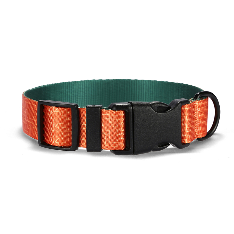 Wholesale Manufacturer Adjustable Soft High Quality Nylon Custom Pet Dog Collar