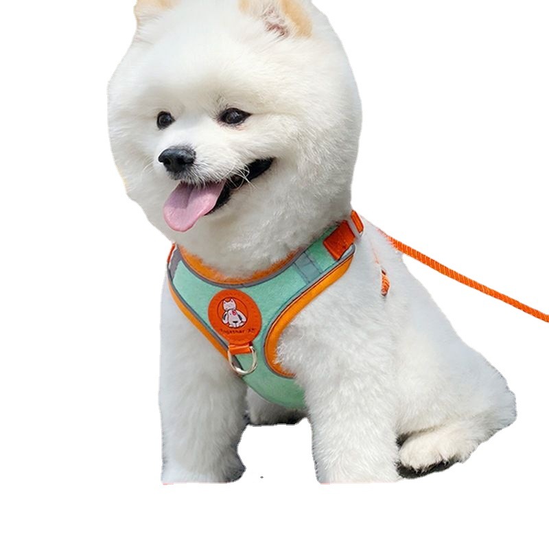 Manufacturers Hot Sell Adjustable Pet Dog Harness Dog Rope Leash Reversible Dog Harness Set