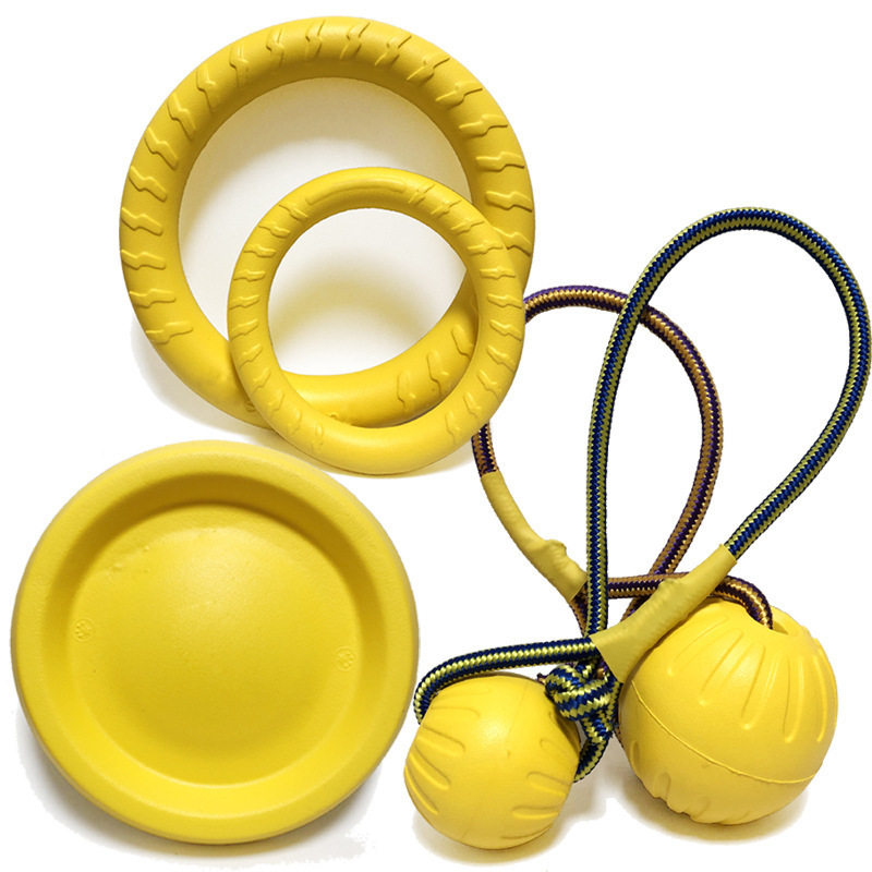 Factory Wholesale Eva Outdoor Indoor Water Floating Ring Large Pet Dog Interactive Pull Ring Dog Water Toy
