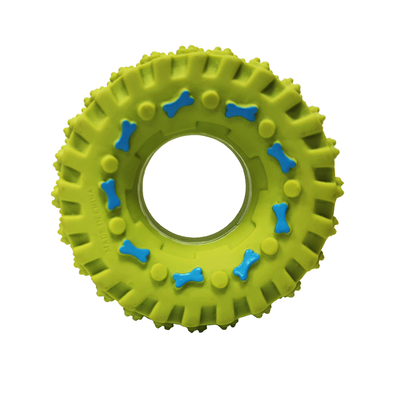 High Quality Drable Interactive Luxury Squeaky Tire Pet Dog Chew Toys Training Toy Pet Products For Aggressive Chewers