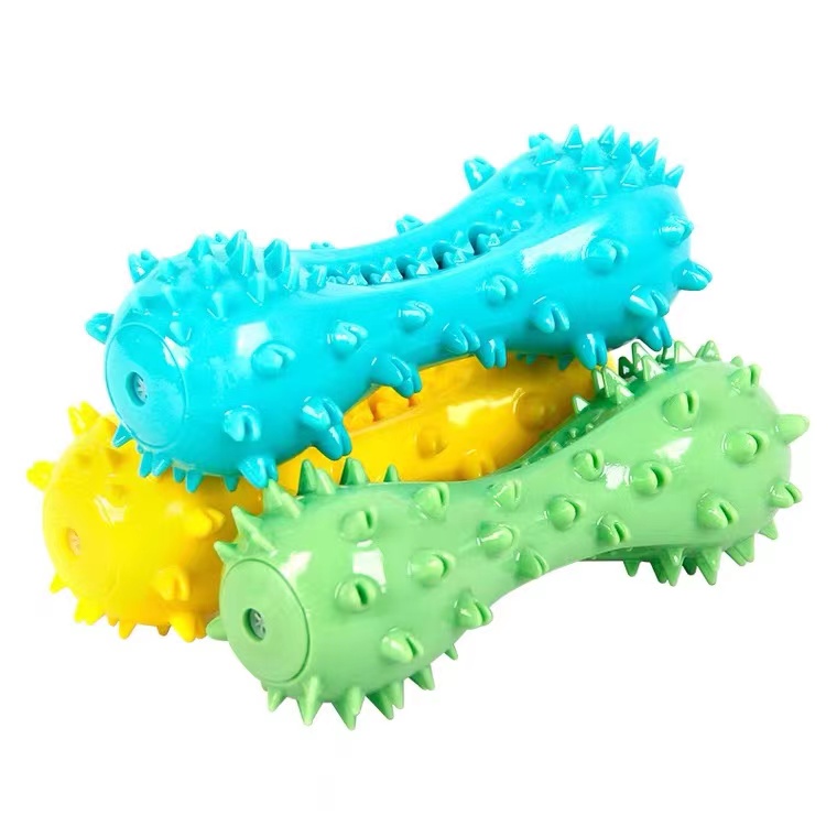 2023 Hot Sale New Design Eco Friendly Durable Bite-resistant Teeth Cleaning Pet Dog Toothbrush Chew Toy