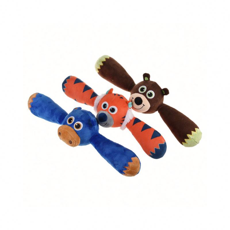 Beejay Professional Best Price Squeaky Dog Toy Customize Hippo Tiger Bear Interactive Pet Toy