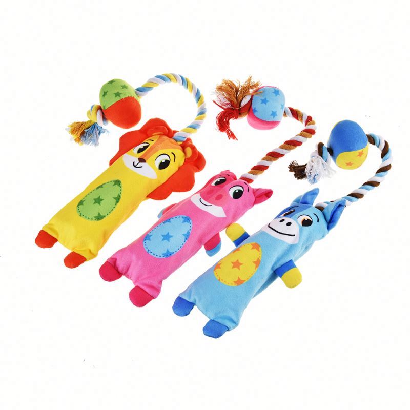 Bj253 Factory Direct Supplier Dog Toy Manufacturers Good Quality Donkey Pig Lion Squeaky Dog Toys For Aggressive Chewers