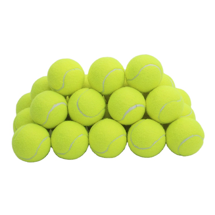 Factory Direct Cheap High End Rubber Outdoor Indoor Pet Dog Interactive Training Tennis Ball Dog Chew Toys