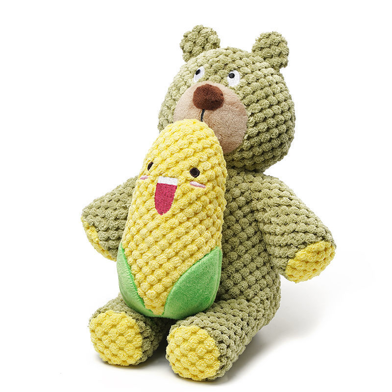 Wholesale 2023 Durable Eco Friendly Squeaky Interactive Dog Tug Chew Toy Squeaky Pet Plush Dog Toy