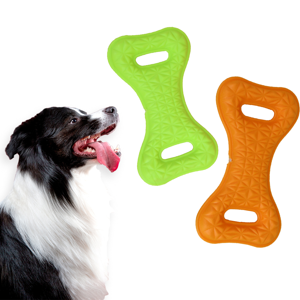 Wholesale Eco-friendly Tpr Bite Resistant Ring Indestructible Durable Dogs Interactive Chew Toys Rubber Dog Toys