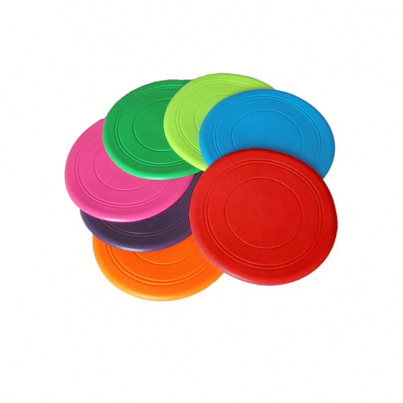 2023 Hot Selling Tpr Dog Flying Disc Bite Resistant Disc Rubber Dog Toys Tooth Grinding Toy Dog Chew Toy