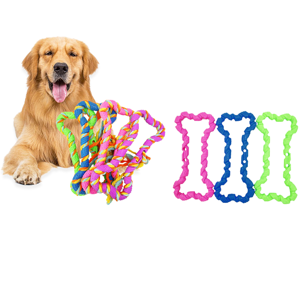 Hot Eco-friendly Tpr Bite Resistant Indestructible Aggressive Chewer Interactive Dog Chew Toy Pet Puppy Toy