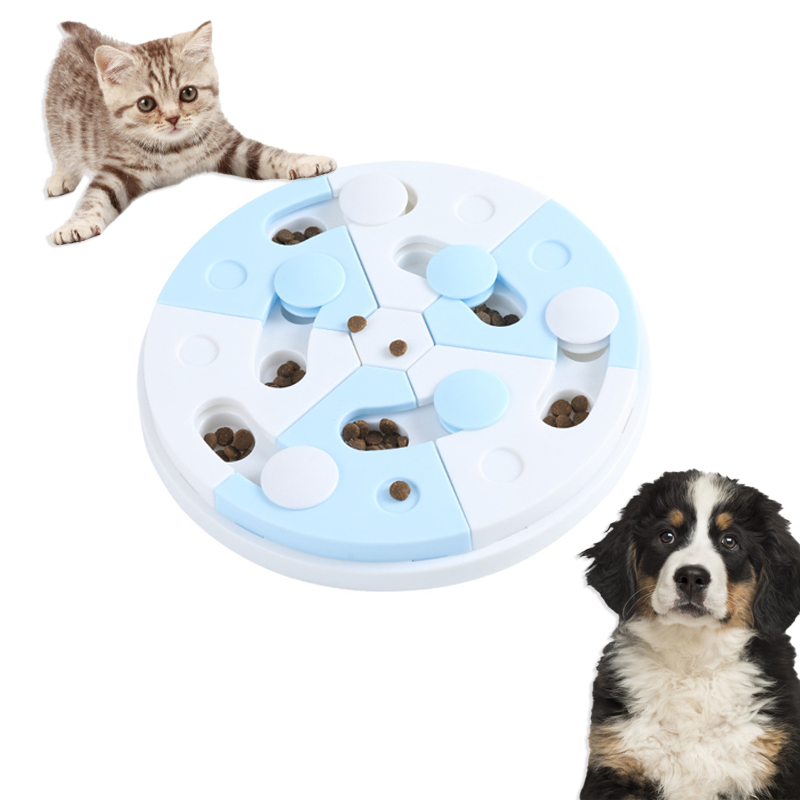 Wholesale 2022 Eco Friendly Interactive Anti Choking Slow Eating Food Smart Pet Dog Cat Toys Puzzle
