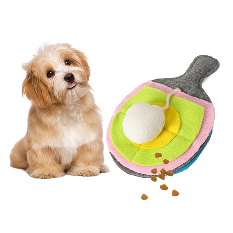 Hot Sale Ping Pong Soft Squeaky Hide And Seek Interactive Snuffle Pet Dog Plush Toys Pet Chew Dog Toys