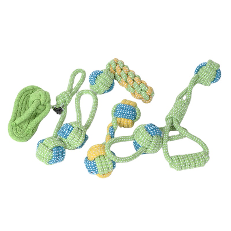 2023 Beejay Factory Direct Hemp Rope Balls Dog Training Rope Toys Pet Dog Chew Toys For Aggressive Chewer