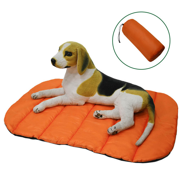 Hot Sale Durable Warm Washable Waterproof Foldable Outdoor Camping Travel Pet Dog Mattress Bed