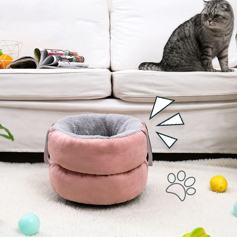 Winter Removable Pets Animal Rest House Cushion Puppy Small Dogs Mattress Soft Outdoor Bed