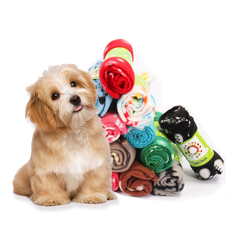 Wholesale High Quality Custom Fleece Washable Luxury Soft Plush Pet Dog Cat Sleeping Bed Pet Blanket