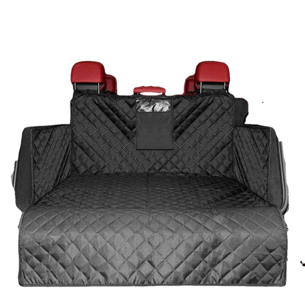 2023 Dropship Foldable Pets Auto Suv Car Trunk Cargo Liner 600d Oxford Wear-resistant Waterproof Mat Pet Dog Car Back Seat Cover