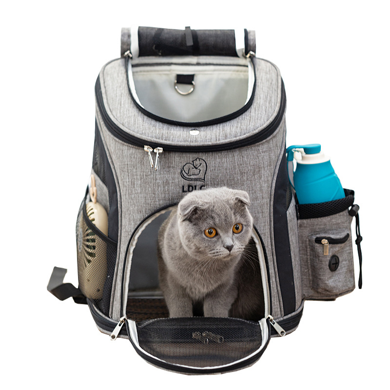 Wholesale High Quality Fashion Design Luxury Pet Travel Camping Hiking Outdoor Pet Dog Cat Carrier Bag Backpack