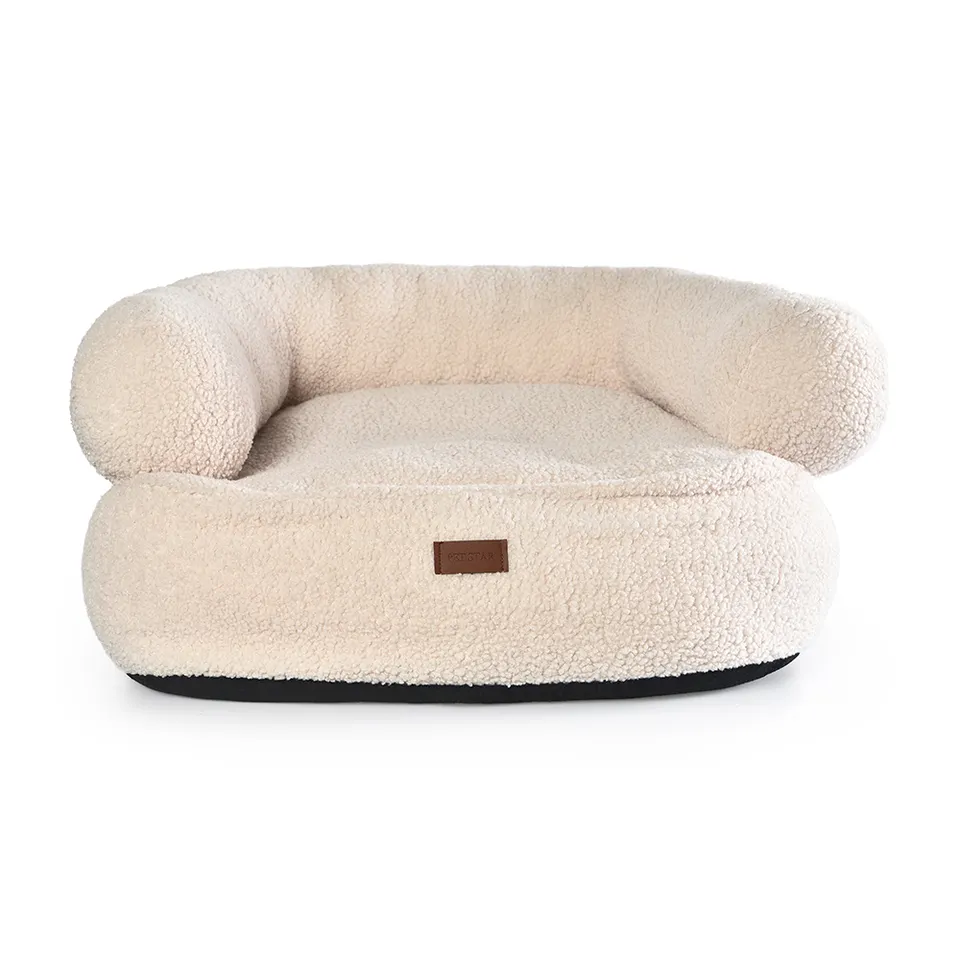 Petstar Wholesale Comfortable Luxury Dog Bed Sofa Round Pet Bed