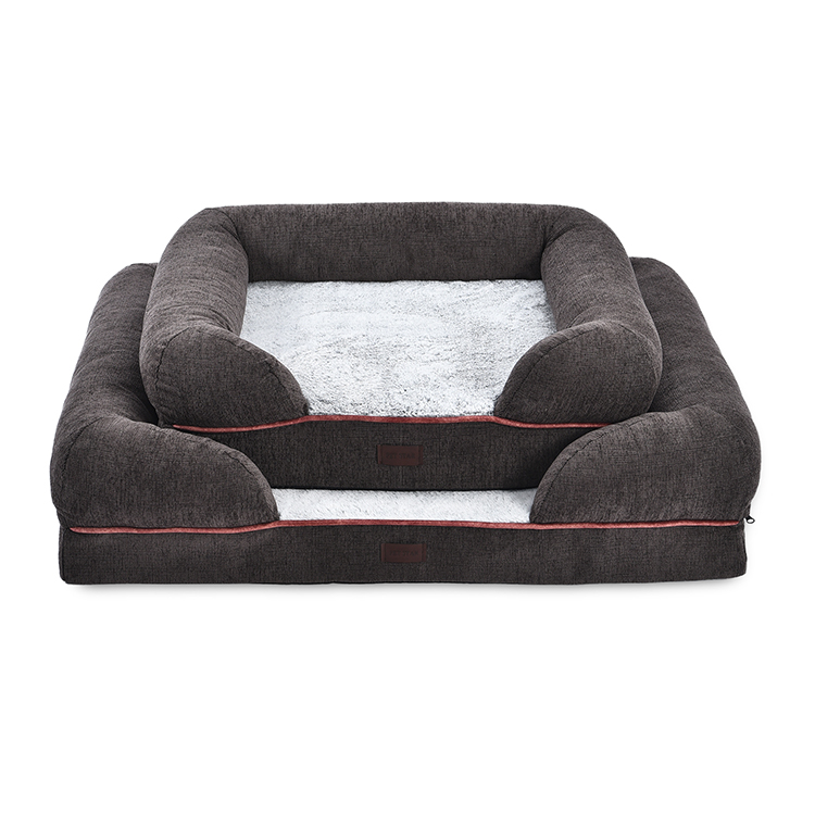 Guaranteed Quality Unique Large Wadding Dog Polyester Chenille Pet Bed