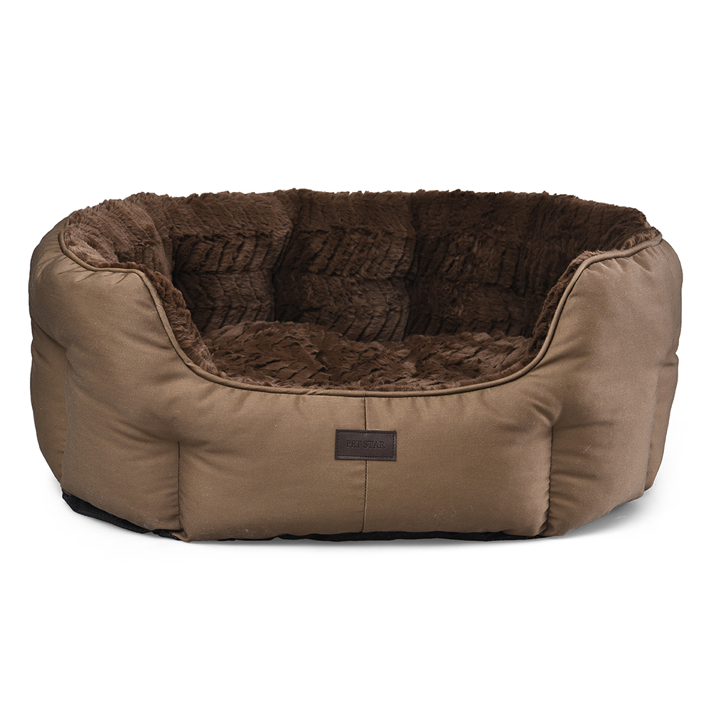 Wholesale Comfortable Warm Plush Pet Cushion Soft Dog Beds Pet Bed