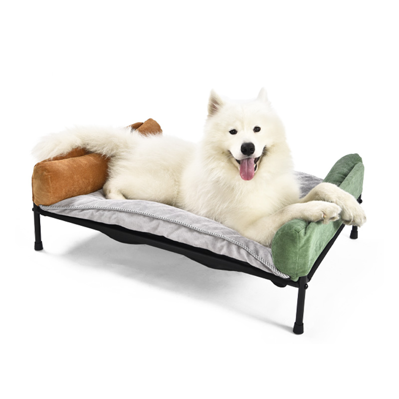 Wholesale 2 In 1 Super Comfortable Breathable Removable Elevated Pet Bed