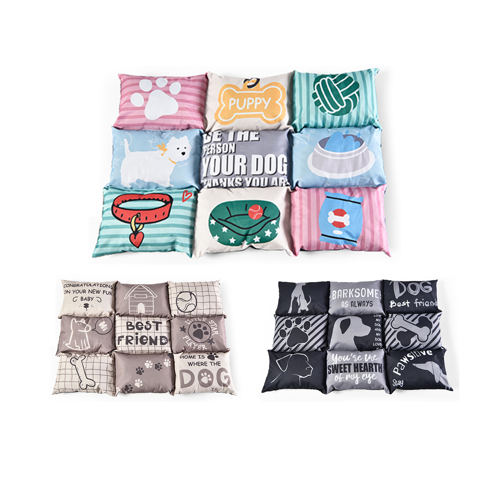 Petstar Big Sale Larger Discount Custom Logo Comfortable Pet Soft Bed Dogs Cat Cushion Mat