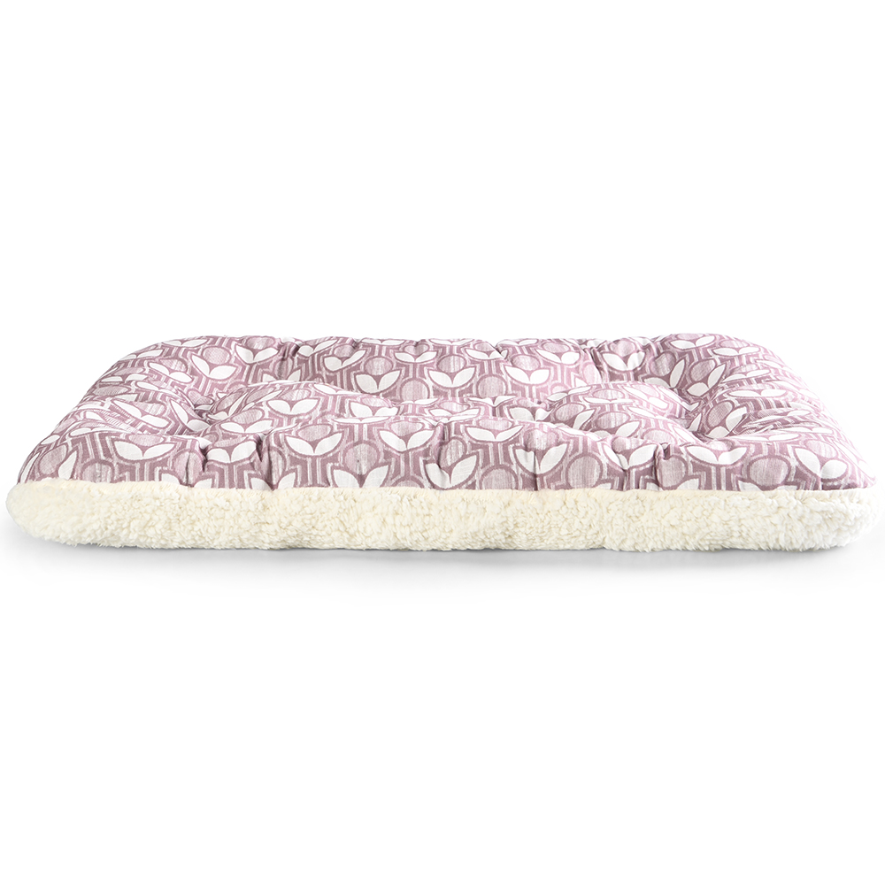 100% Recyclepet Washable Warm Dog Crate Bed Cushion Pet Mattress