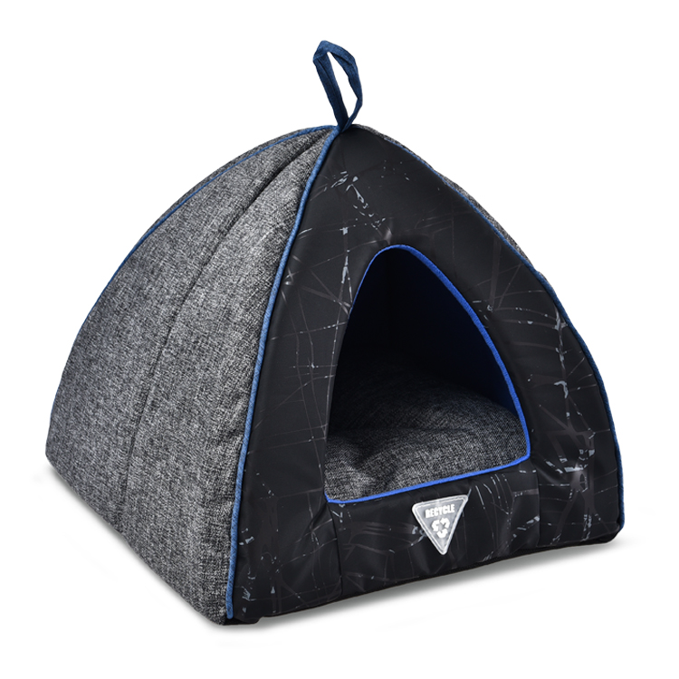 Recycle Material Classic And Simple Modern Tent Foldable Pet Bed