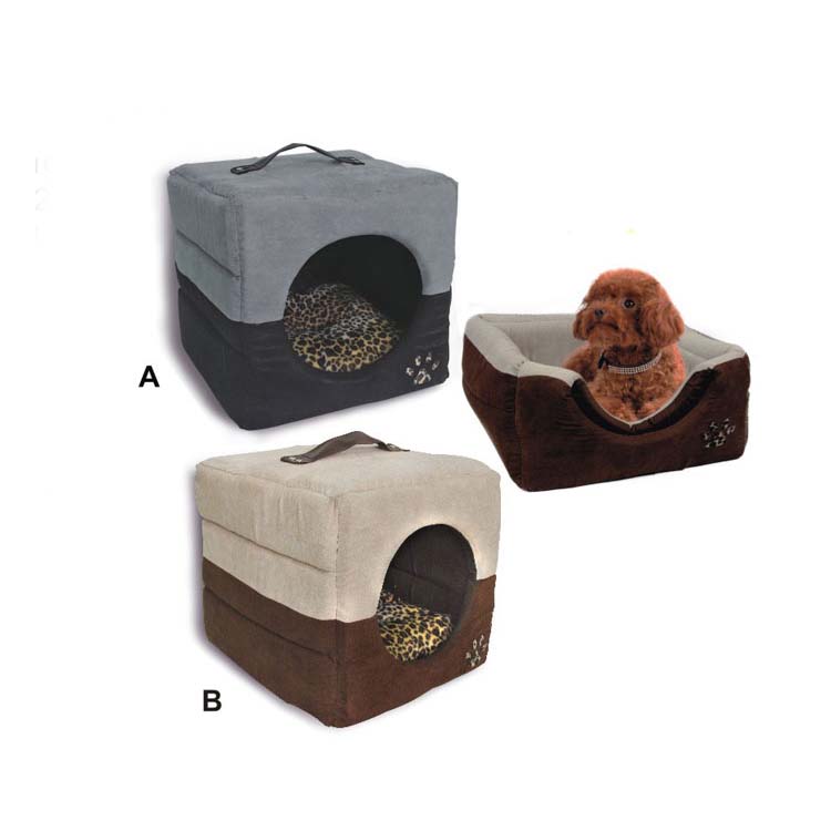 Stocked Promotion Price Inventory Wholesale 2 Way Use Luxury Indoor Heated Dog House