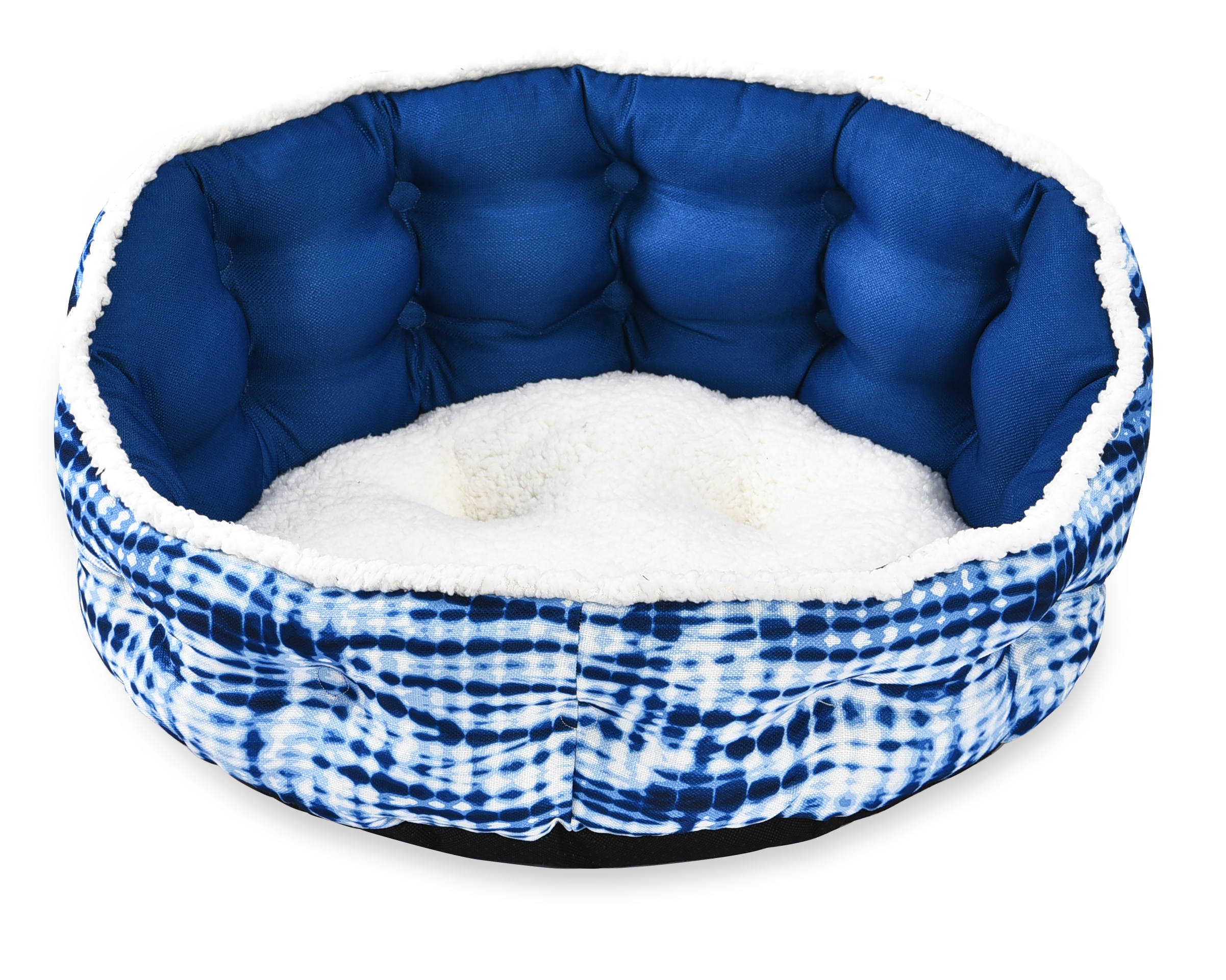 Wholesale Collapsible Plush Cat House Breathable Dog Bed Washable Soft Fuzzy Calming Luxury Dog Beds