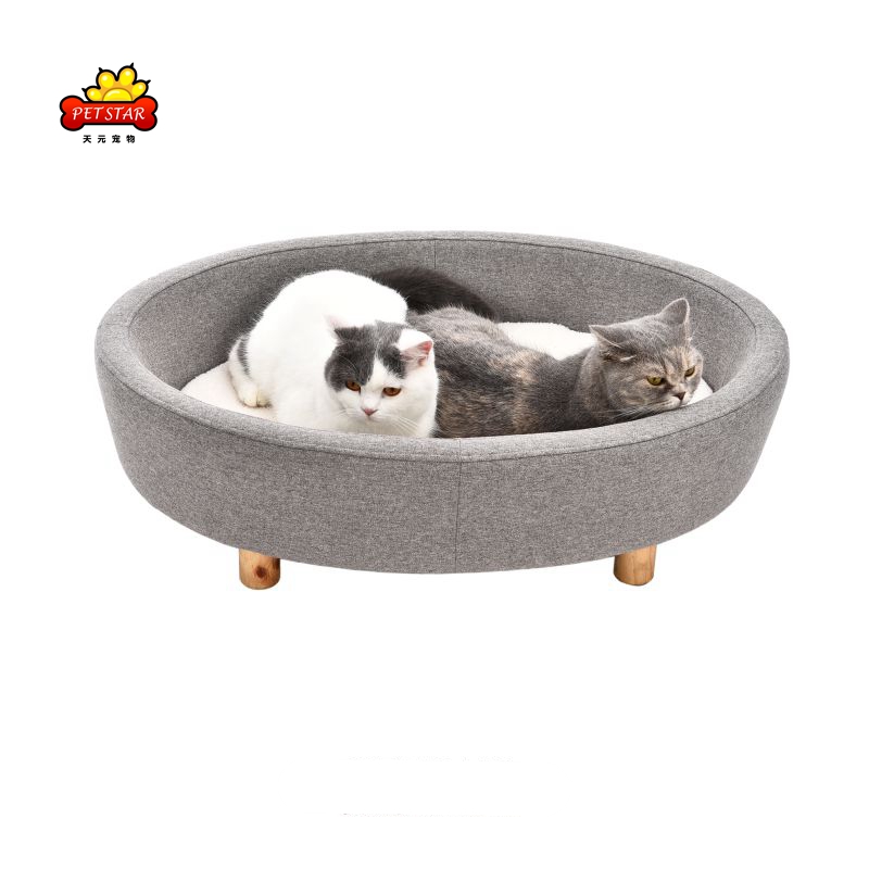The Fine Quality Multifunction Grey Overhead Cat Bed Design Pet Bed Plush Pet Beds Luxury