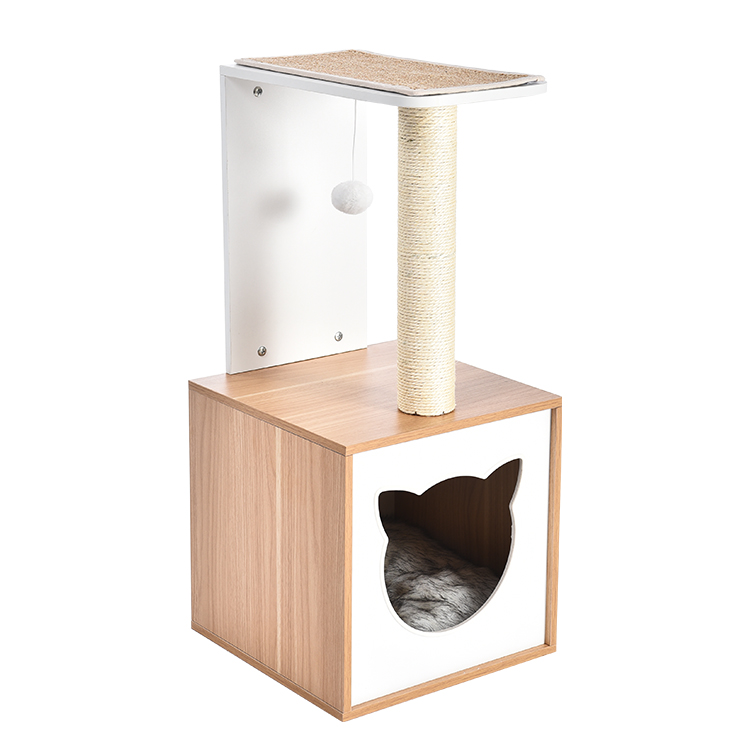 New Design Pet Products Cat Tower Tree Special Cat Tree House Scratcher For Cats Interactive Toys