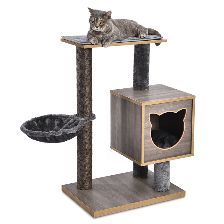 Wholesale Fashion Luxury Pet Supplies Hot Sale Cat Tree Interactive Toy