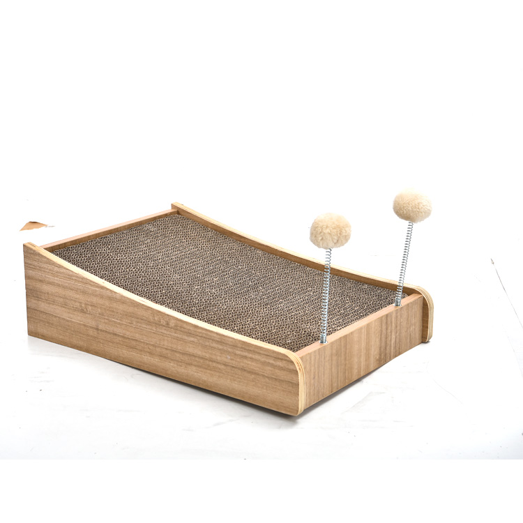 Popular Special Design Widely Used Toy Ball Design Wooden Eco Friendly Pet Interactive Toy