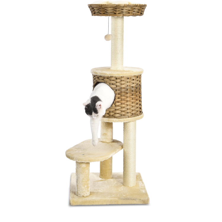 Soft Cozy Cheap Nice Luxury And Fashion House Floor To Ceiling Custom Cat Tree