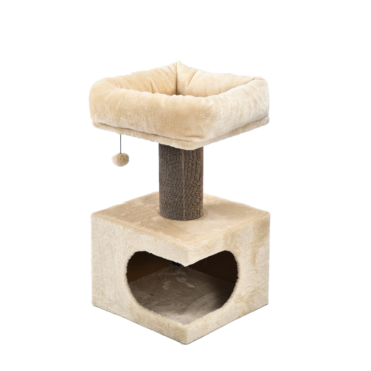 Spring Toy Ball Design Corrugated Paper Can Be Replaced Luxury Scratch Sisal Rope For Cat Tree