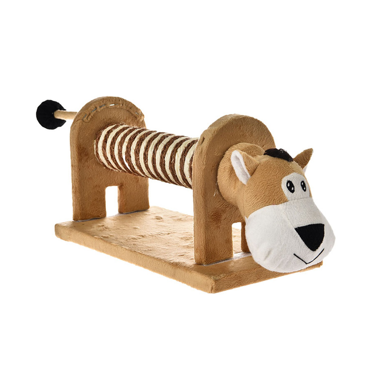 High Quality Combined Sturdy Scratcher Cat Tree Wooden With Animal Shapes