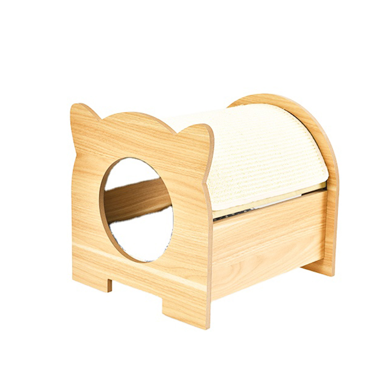 Double Door Cat Beds And Sleeping Scratchers Cat House Tree Scratcher