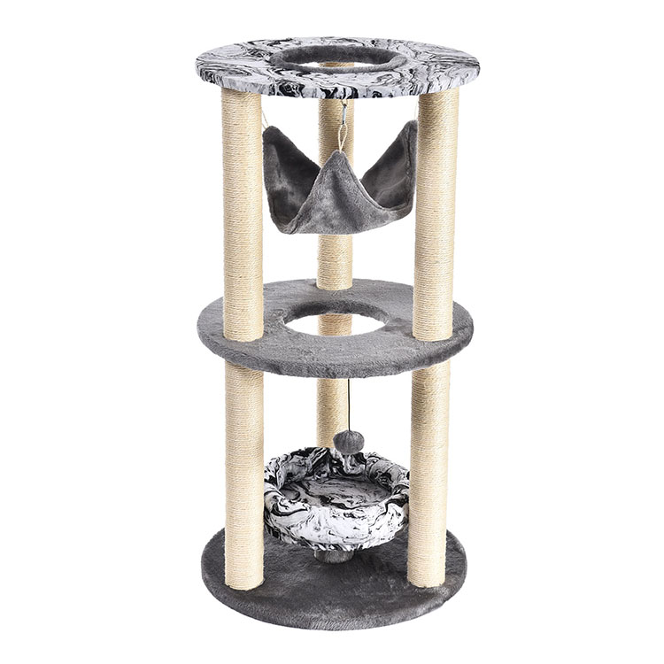 Durable Cat Tree Climbing Tower Tree Cat Scratcher For Cats Interactive Toys Pet Toys
