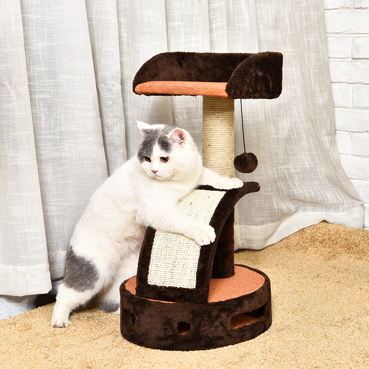 High Quality Safe Stable Solid Wood Interactive Pet Toys,Cat Climbing Frame Cat Tree