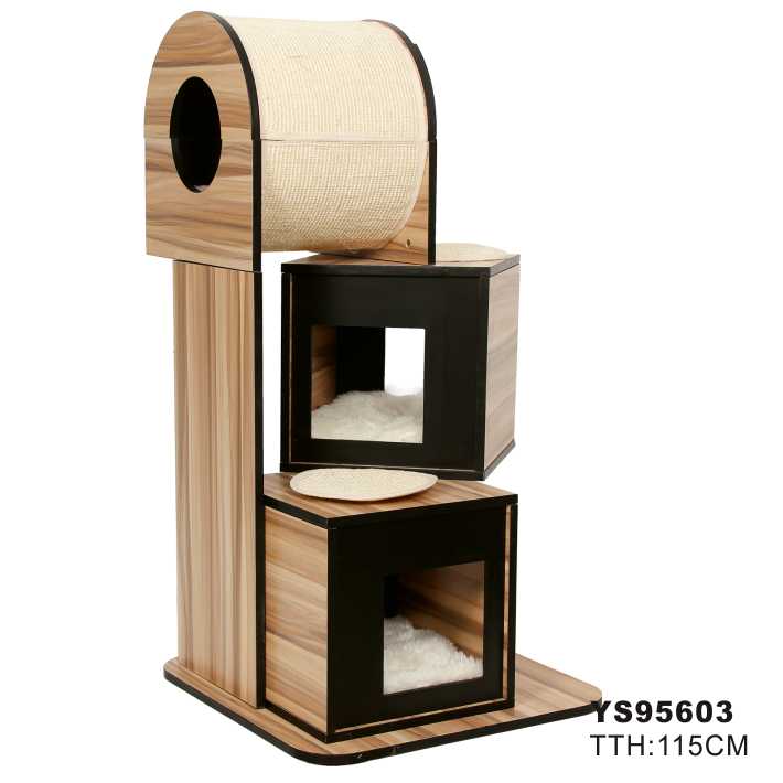 Multi-level Multi-functional Cat Tree Cat Furniture Cat Tree For Playing And Relax