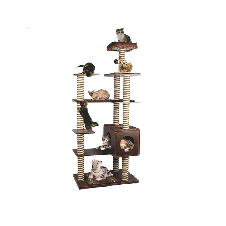 2022 New Sisal And Soft Plush Cat Climbing Tree