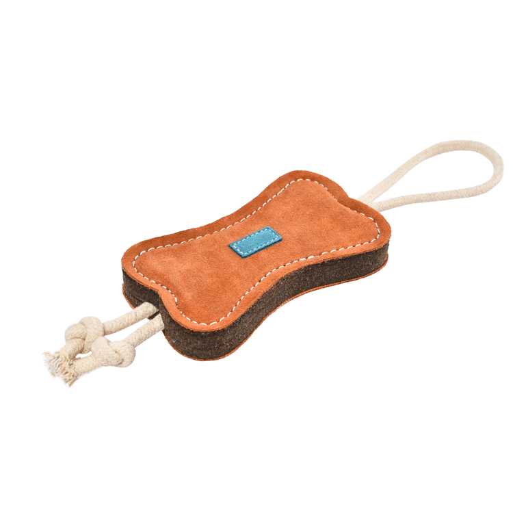 Real Cawhide Material Is Real Cawhide Custom Oem Odm Soft 2021 Pet Toy For Dog Chew Fetch And Toss