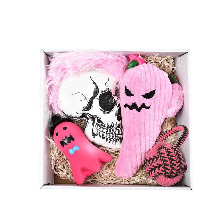 Sustainable Presents Plush And Tpr Pet Products Wholesale Plush Pet Toy Set