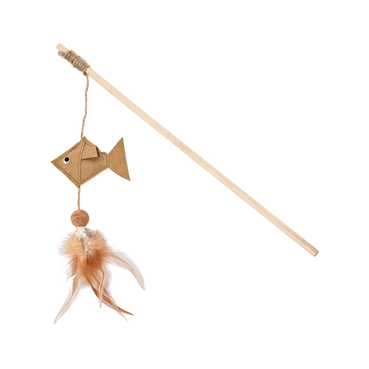 Funny Cat Stick Set Fish Cat Toy Interactive Toy For Cat